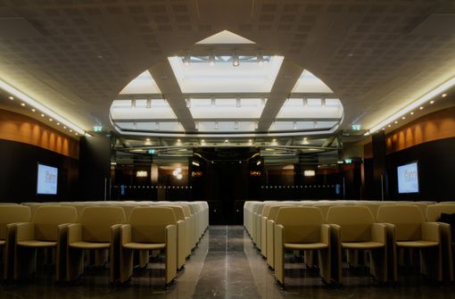 Lo spazio incontri della Fondazione CRC di Cuneo