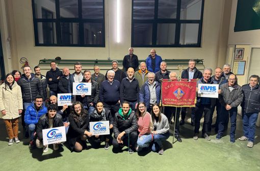 I soci e volontari dell’Avis Madonna del Pilone riuniti per l’assemblea annuale I soci e volontari dell’Avis Madonna del Pilone riuniti per l’assemblea annuale