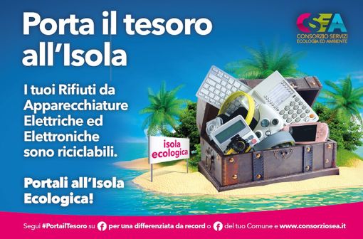 #PortailTesoro all’Isola ecologica #PortailTesoro all’Isola ecologica