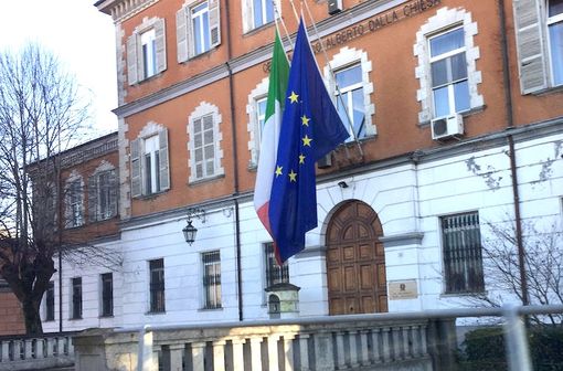 La sede della Caserma Allievi Carabinieri di Fossano La sede della Caserma Allievi Carabinieri di Fossano