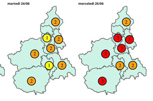 Ondate di calore: da mercoledì il disagio sarà massimo anche in Granda Ondate di calore: da mercoledì il disagio sarà massimo anche in Granda