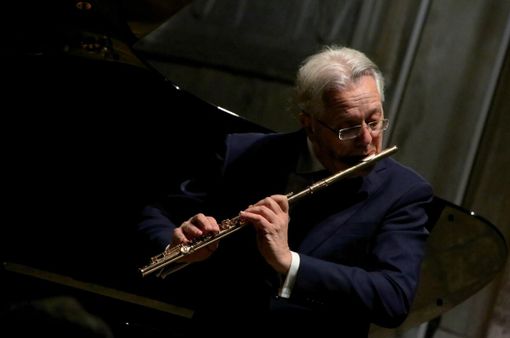 Giuseppe Nova al flauto