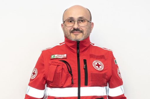 Fulvio Borgogno è volontario della Croce Rossa dal 1995 Fulvio Borgogno è volontario della Croce Rossa dal 1995
