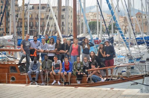 Gli studenti saluzzesi sulla "Lisca Bianca"