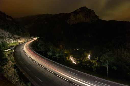 I tornanti della RD6204 - Foto di repertorio