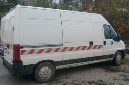 Ritrovato il mezzo dell'ACDA rubato lo scorso 8 novembre