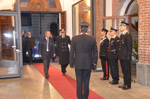 Il comandante Generale dell’Arma dei carabinieri in visita a Cuneo