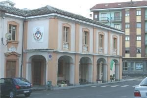 Il municipio di Sanfront Il municipio di Sanfront