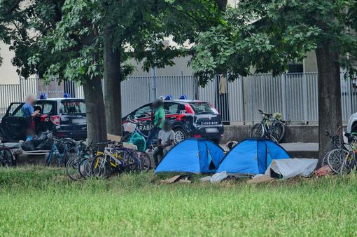 Blitz antidroga al Foro Boario di Saluzzo: in campo Forze dell’ordine (anche in borghese) e unità cinofile