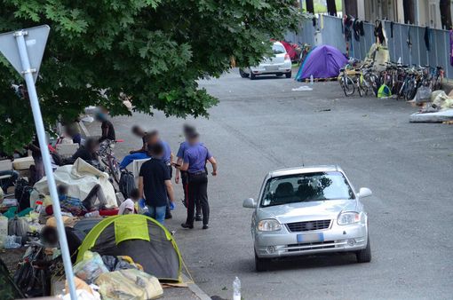Il blitz dei Carabinieri al Foro Boario Il blitz dei Carabinieri al Foro Boario