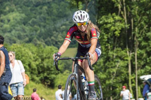 Arianna Corino del Racconigi Cycling Team è nona in provincia di Verona