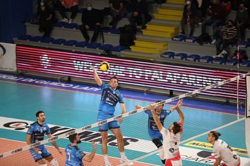 Lorenzo Codarin in azione a Santa Croce sull'Arno (Foto Margherita Leone)