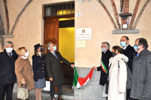 L'inaugurazione dello sportello Pasi, nel dicembre scorso