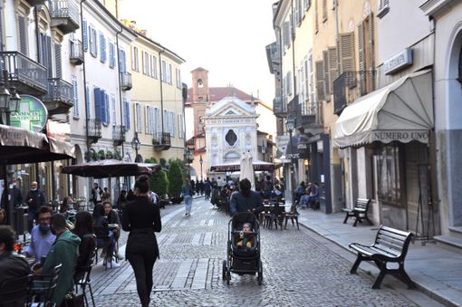 Dehors nel centro storico braidese