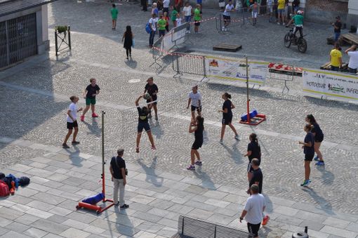 Una passata edizione di Sport in piazza a Barge