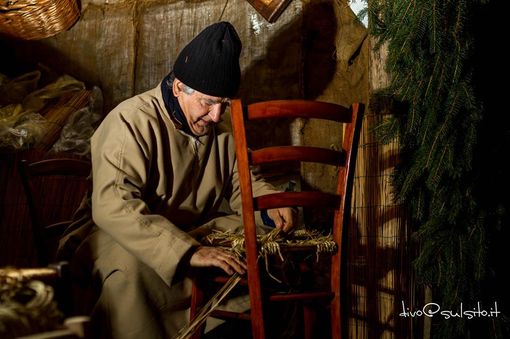 Alla Fiera di Sant'Orso con l'associazione antichi mestieri di Salmour