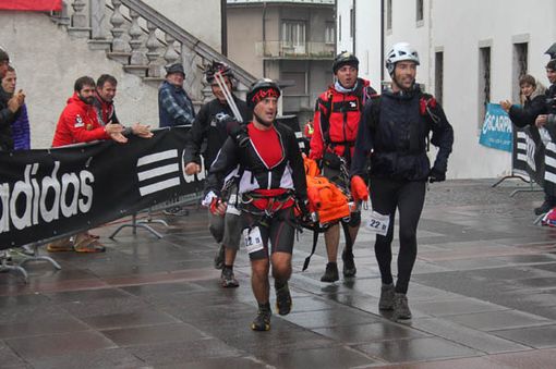 La XVI Delegazione Mondovì del Soccorso Alpino Piemontese ha partecipato alla terza edizione della Dolomiti Rescue Race