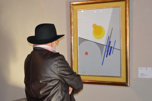 L'inaugurazione della mostra - foto di repertorio