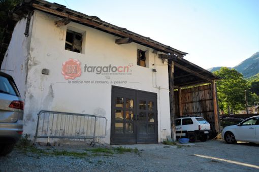 Il vecchio mulino in centro a Crissolo