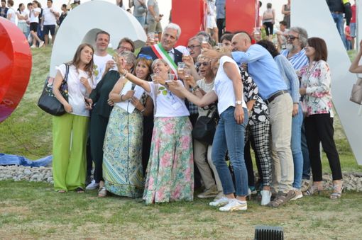 L'inaugurazione del parco Parri - foto: Simone Giraudi