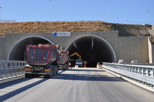 I lavori sull'Asti-Cuneo nel tratto di Sant'Albano Stura