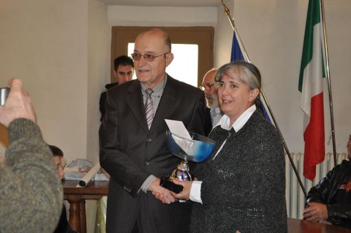 Il sindaco premia Persea Perano