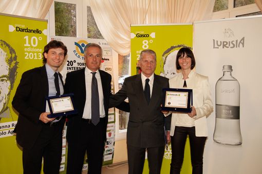 La cerimonia del premio 'Dardanello' a Villanova Mondovì