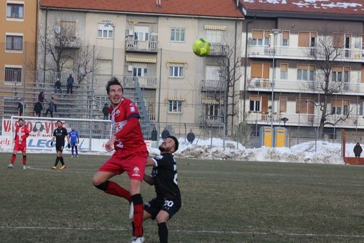 Andrea Cristini in una foto di repertorio della stagione 17-18 (sito ac cuneo 1905)