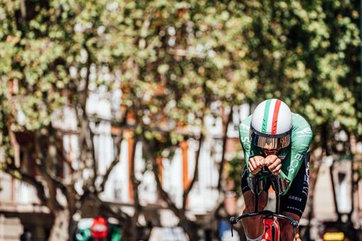 Ganna argento europeo nella crono elite, trionfa Evenepoel Ganna argento europeo nella crono elite, trionfa Evenepoel