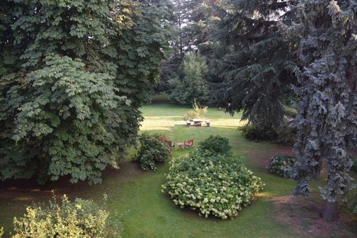 Il parco di villa Oldofredo Tadini a Cuneo