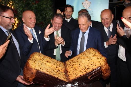 Alcuni momenti dell'evento di presentazione di prodotti tipici regionali a Roma