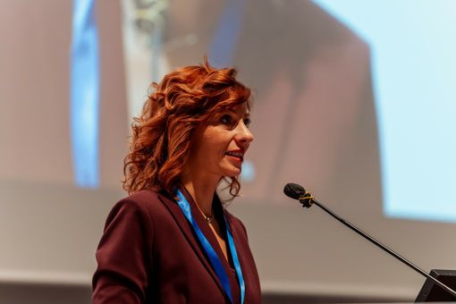 La neopresidente Daniela Laura Balestra