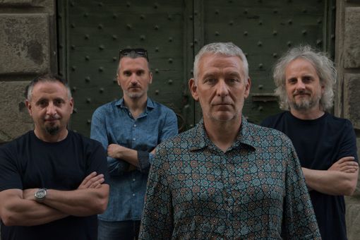 Il chitarrista Paolo Bonfanti e la sua band