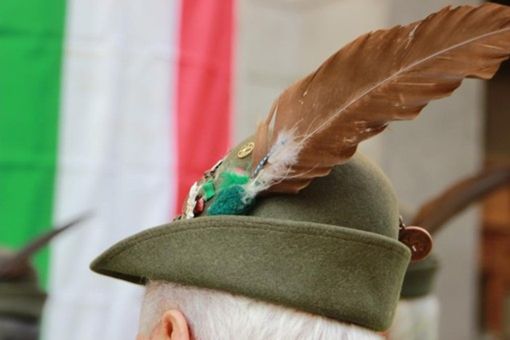 Un'immagine dalla polentata estiva degli alpini braidesi