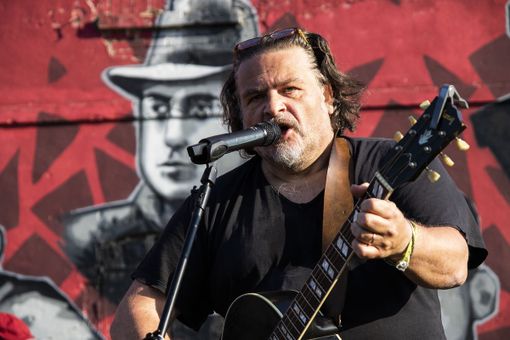 Stefano "Cisco" Bellotti durante le sue numerose esibizioni.