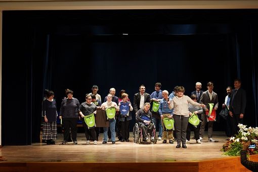 La premiazione dei ragazzi del Centro Diurno della Cooperativa Insieme