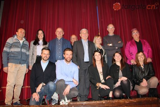 I componenti della lista civica "Villanuova"