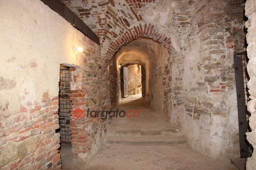 Un dettaglio dell'interno del Forte di Ceva