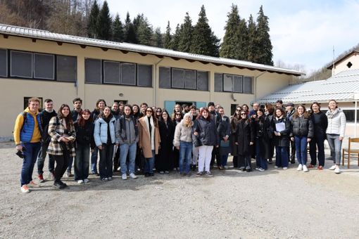 Il gruppo di lavoro del Politecnico di Torino a Rittana Il gruppo di lavoro del Politecnico di Torino a Rittana