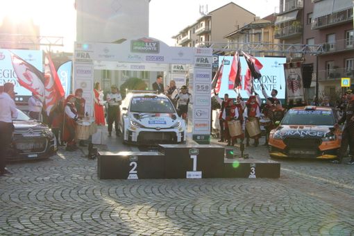 La scorsa edizione del Rally Regione Piemonte ad Alba