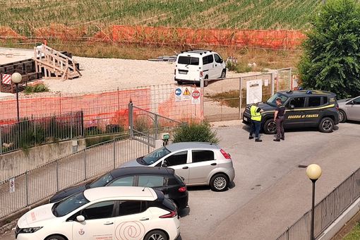Il cantiere dell'asilo nido di corso Europa