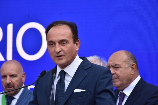 Il presidente Alberto Cirio