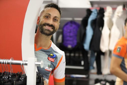 Tra i presenti anche il capitano Domenico Cavaccini