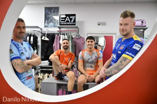 Da Il Podio Sport le maglie ufficiali del Cuneo Volley: disponibili online in tiratura limitata