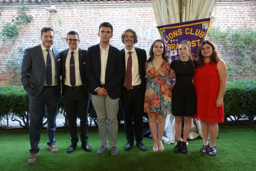 Leo Club Bra, Federico Pani passa il testimone di presidente a Simona Dogliani