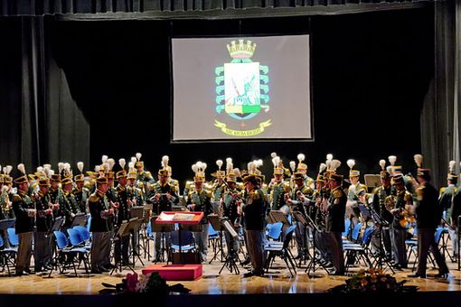 La banda musicale della Guardia di Finanza