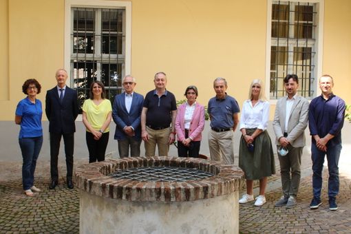 Il nuovo direttivo dei battuti neri ricevuto in Municipio