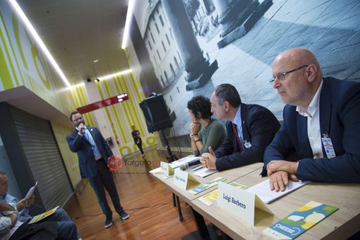 Cheese atterra a Orio al Serio, l’evento di Bra presentato allo spazio piemontese dell’aeroporto di Bergamo (FOTO E VIDEO)