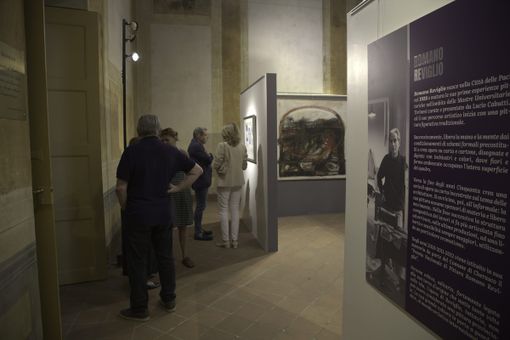 Cherasco, visita guidata alla mostra di Romano Reviglio Cherasco, visita guidata alla mostra di Romano Reviglio