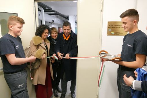 Inaugurato al Cnos-Fap di Fossano il nuovo laboratorio Padre Silvio Sordella